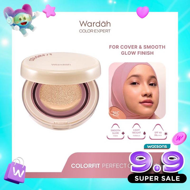 Wardah Colorfit Perfect Glow Cushion 31C Parfait 15g image