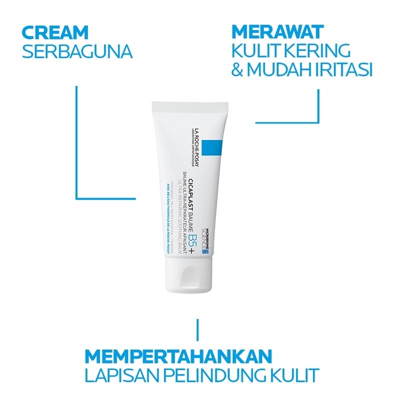 [Buy 1 Get 3] Cicaplast Baume 100ml Free Hyalu B5 Serum 3ml (x2) & Effaclar Foaming Gel 15ml