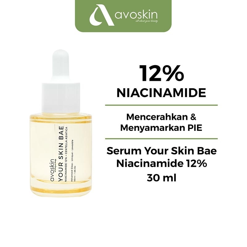 Avoskin Your Skin Bae Niacinamide 12% + Centella Serum 30ml