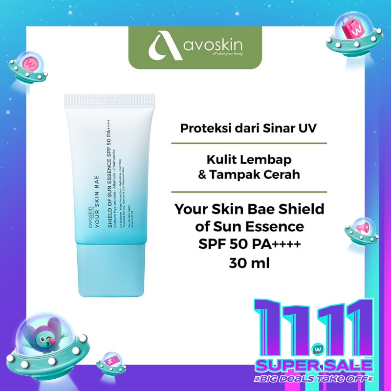 Avoskin Your Skin Bae Shield of Sun Essence SPF 50 PA++++ 30ml
