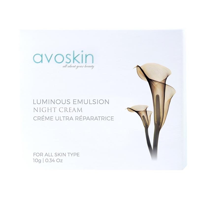 Avoskin Luminous Emulsion Night Cream 10g
