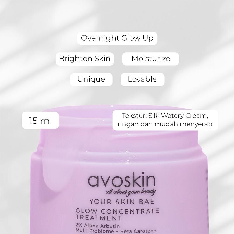 Avoskin Your Skin Bae GCT Alpha Arbutin Moisturizer 15ml image
