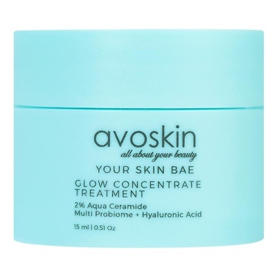 AVOSKIN Avoskin Your Skin Bae Glow Concentrate Treatment 2% Aqua Ceramide+ Multi Probiome + Hyaluronic Acid 15ml