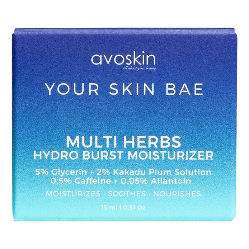 Avoskin Your Skin Bae Multi Herbs Hydro Burst Moisturizer 15ml