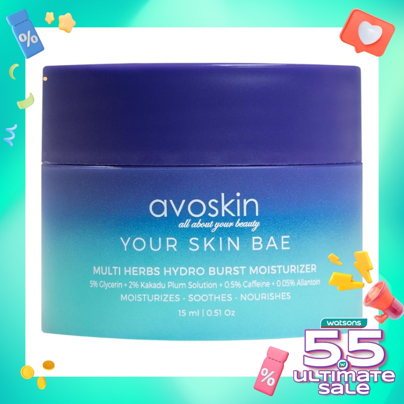 Avoskin Your Skin Bae Multi Herbs Hydro Burst Moisturizer 15ml