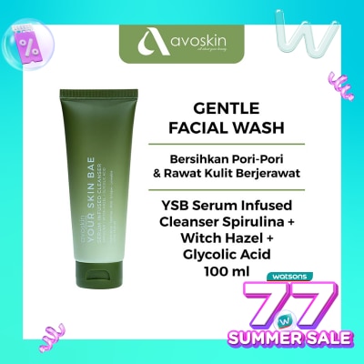 AVOSKIN Avoskin Your Skin Bae Serum Infused Cleanser Spirulina 100ml