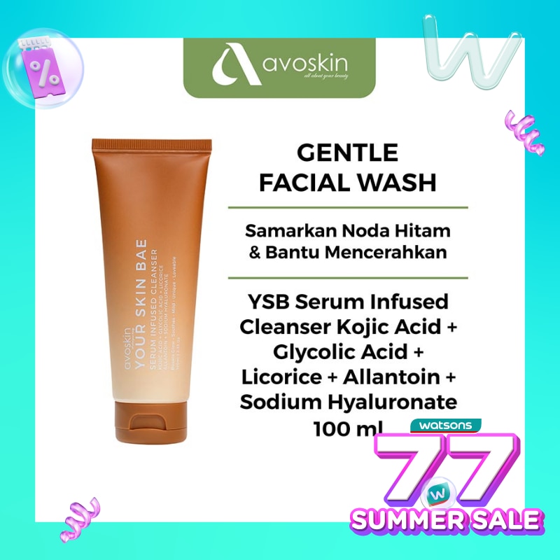 Avoskin Your Skin Bae Serum Infused Cleanser Kojic Acid 100ml