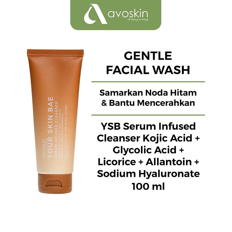 Avoskin Your Skin Bae Serum Infused Cleanser Kojic Acid 100ml