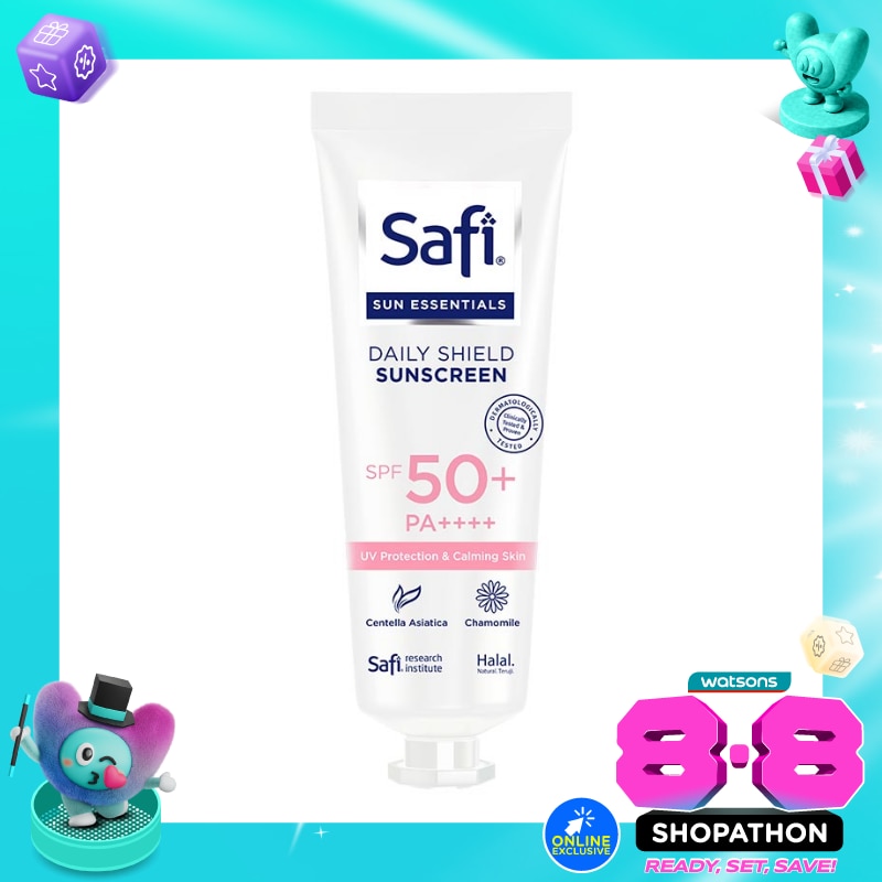 Safi Sun Essentials Daily Shield Sunscreen SPF 50+ PA++++ 30g image