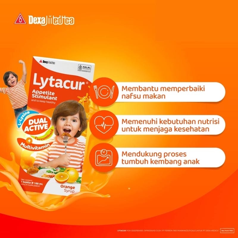 Sirup Suplemen Anak Rasa Jeruk 60ml