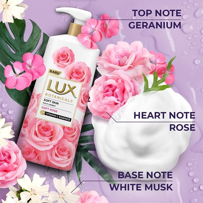 Botanicals Sabun Mandi Cair Soft Rose 500ml