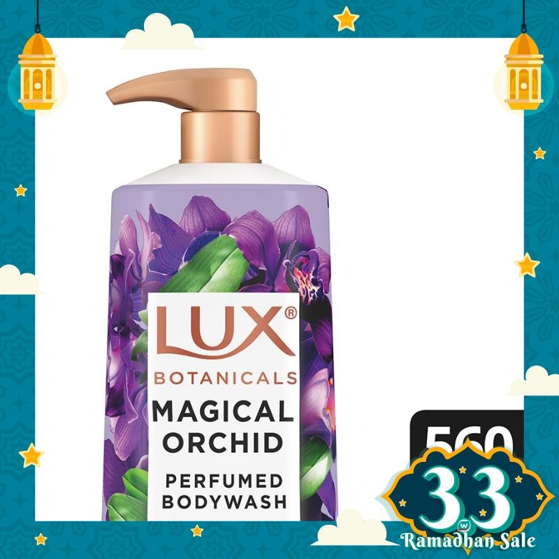 Promo Harga LUX Botanicals Body Wash Magical Orchid 560 ml - Watsons