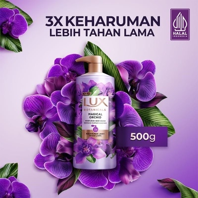 LUX - Botanicals Sabun Mandi Cair Magical Orchid 500ml