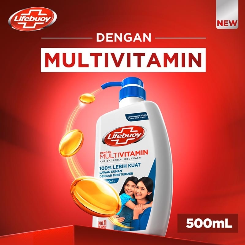 Lifebuoy Sabun Mandi Cair Mild Care 500ml