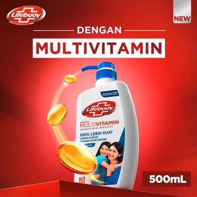 LIFEBUOY - Lifebuoy Sabun Mandi Cair Mild Care 500ml