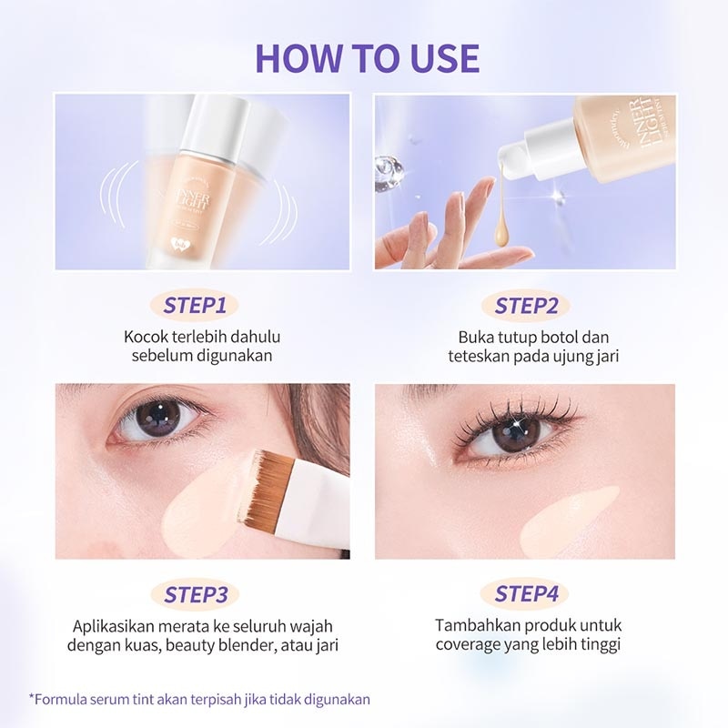 Bloomdew Inner Light Serum Tint LN0 Cotton 30g