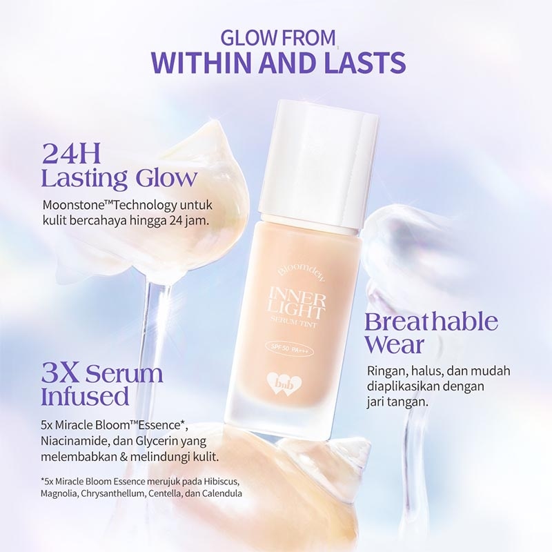 Bloomdew Inner Light Serum Tint MW1 Cosmos 30g