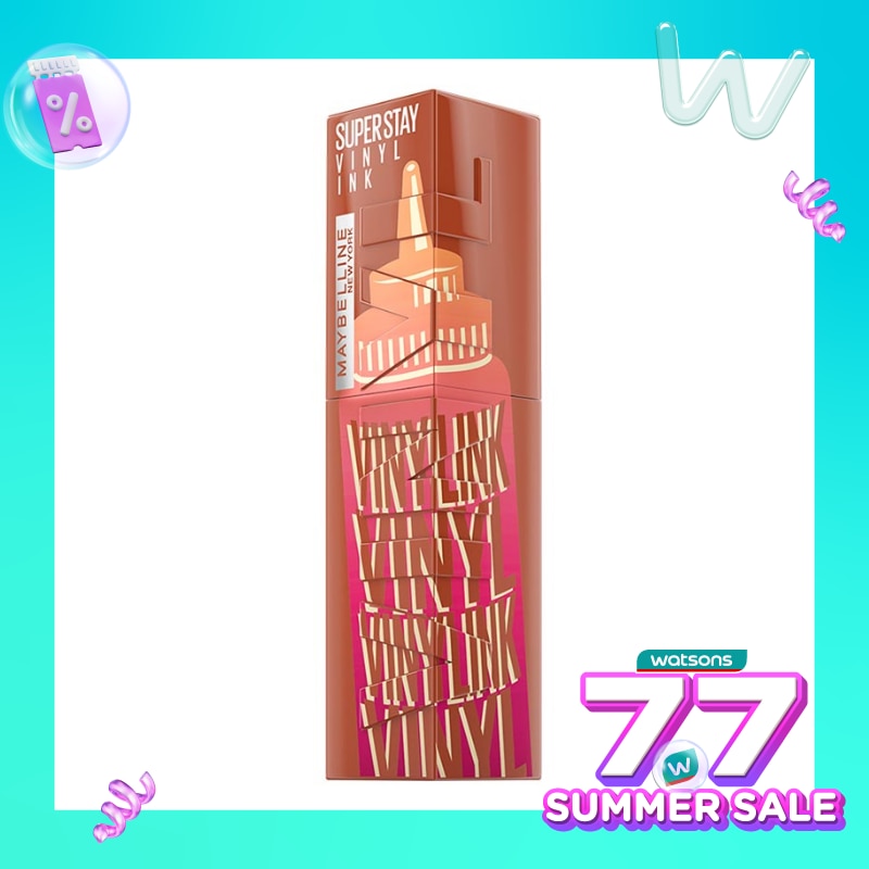 Maybelline Superstay Vinyl Ink Limited Sauce Edition 185 Caramel