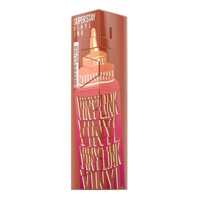 MAYBELLINE Maybelline Superstay Vinyl Ink Limited Sauce Edition 185 Caramel