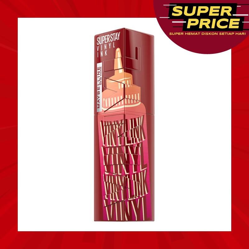 Maybelline Superstay Vinyl Ink Limited Sauce Edition 195 Barbecue