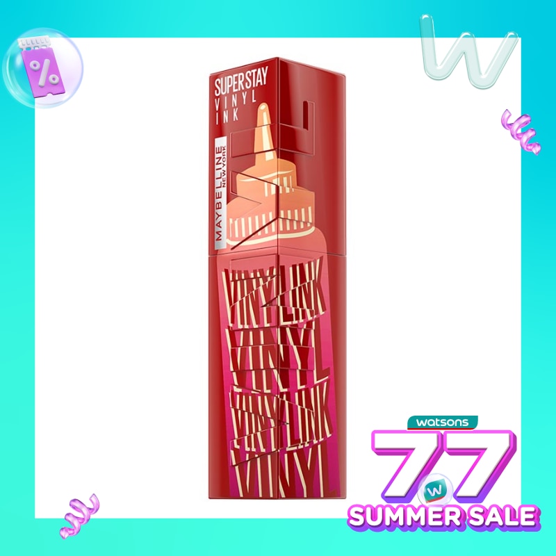 Maybelline Superstay Vinyl Ink Limited Sauce Edition 200 Salsa