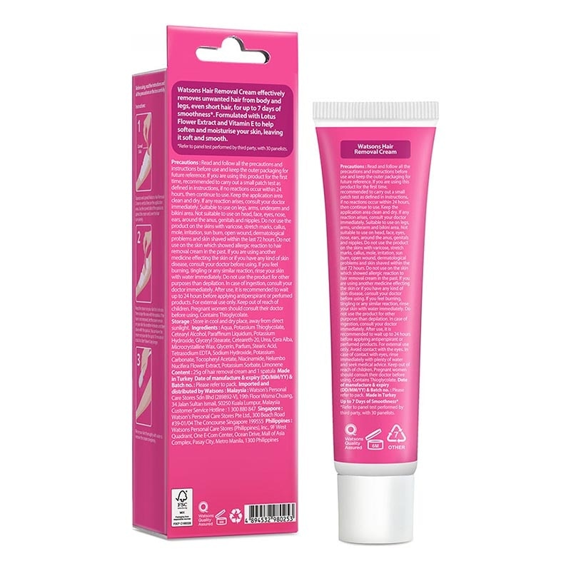 Watsons Hair Removal Cream Normal Skin 25g