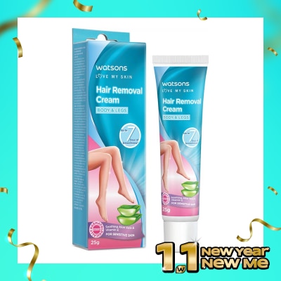 WATSONS Watsons Hair Removal Cream Sensitive Skin 25g