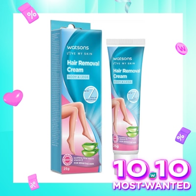 WATSONS Watsons Hair Removal Cream Sensitive Skin 25g