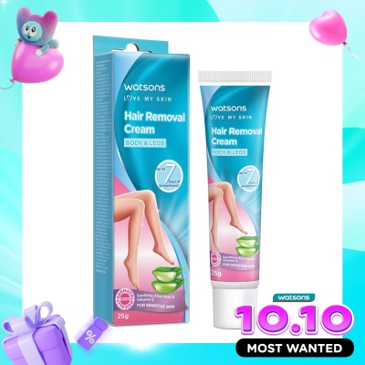 WATSONS COLLECTION Watsons Hair Removal Cream Sensitive Skin 25g image