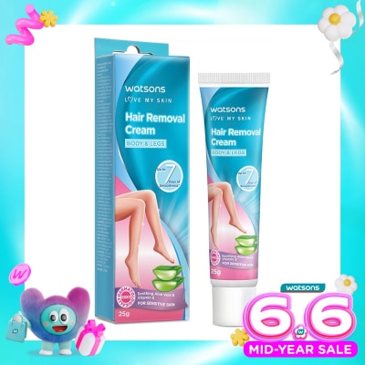WATSONS - Watsons Hair Removal Cream Sensitive Skin 25g