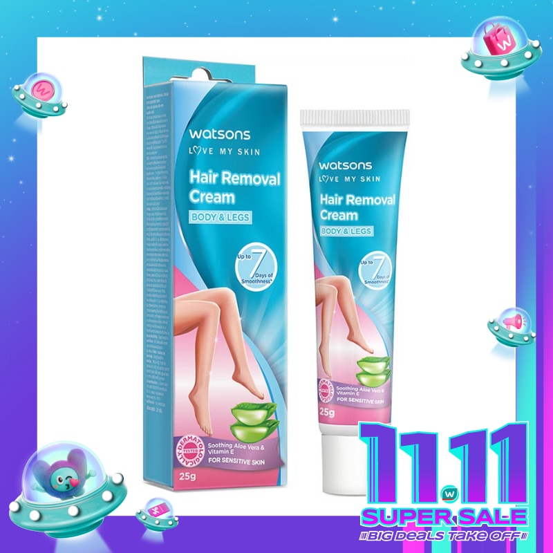 Watsons Hair Removal Cream Sensitive Skin 25g