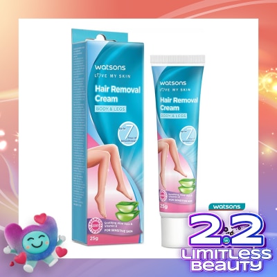 WATSONS Watsons Hair Removal Cream Sensitive Skin 25g