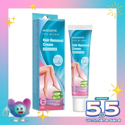 WATSONS - Watsons Hair Removal Cream Sensitive Skin 25g