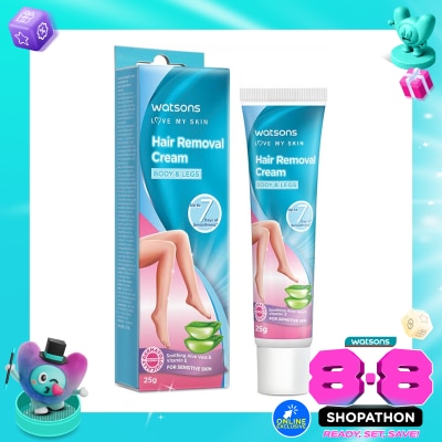 WATSONS - Watsons Hair Removal Cream Sensitive Skin 25g image