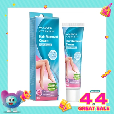 WATSONS - Watsons Hair Removal Cream Sensitive Skin 25g