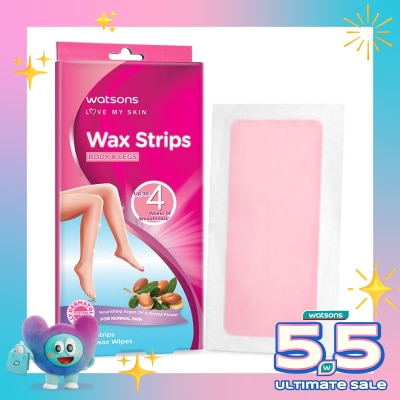 WATSONS - Watsons Wax Strip Normal Skin 8'S