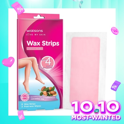 WATSONS Watsons Wax Strip Normal Skin 8'S