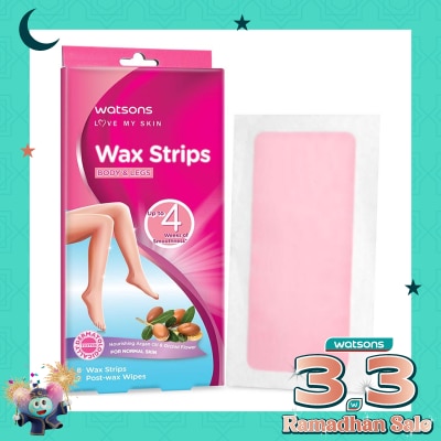 WATSONS Watsons Wax Strip Normal Skin 8'S