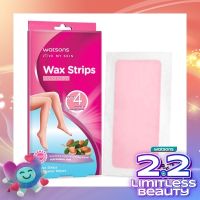 WATSONS Watsons Wax Strip Normal Skin 8'S