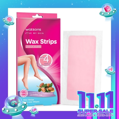 WATSONS Watsons Wax Strip Normal Skin 8'S