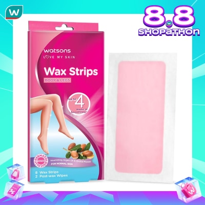 WATSONS Watsons Wax Strip Normal Skin 8'S