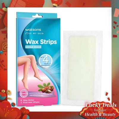 WATSONS Watsons Wax Strip Sensitive Skin 8'S