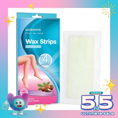 WATSONS - Watsons Wax Strip Sensitive Skin 8'S