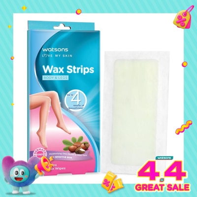 WATSONS - Watsons Wax Strip Sensitive Skin 8'S