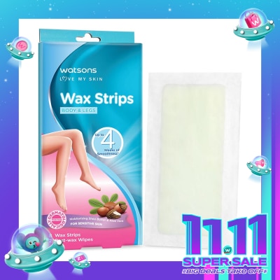 WATSONS Watsons Wax Strip Sensitive Skin 8'S