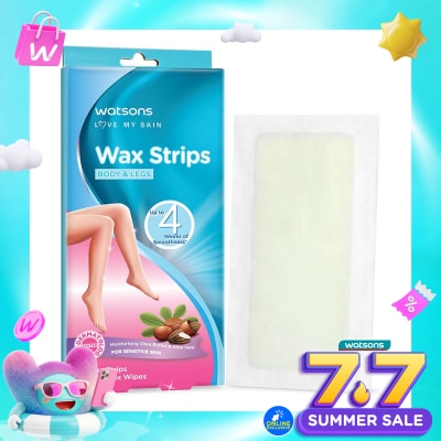 WATSONS COLLECTION - Watsons Wax Strip Sensitive Skin 8'S
