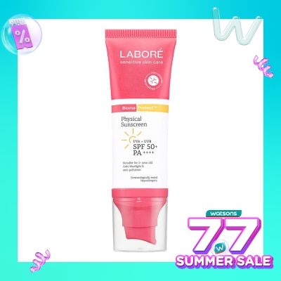 LABORE Labore Sensitive Skin Care BiomeProtect Physical Sunscreen SPF 50+ PA++++ 80g