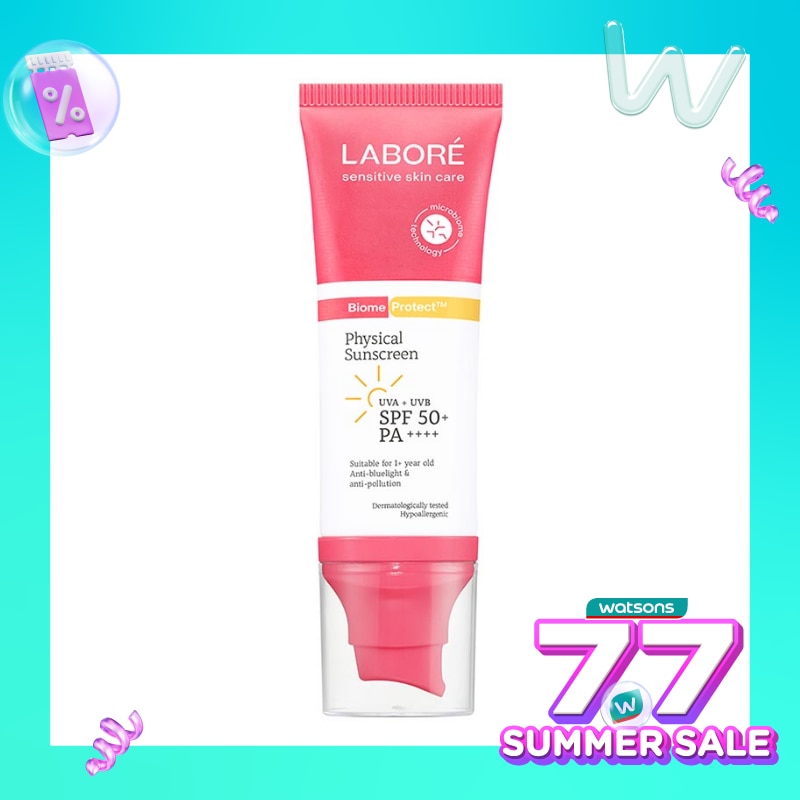 Labore Sensitive Skin Care BiomeProtect Physical Sunscreen SPF 50+ PA++++ 80g