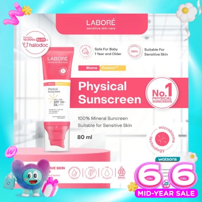 LABORE - Sensitive Skin Care BiomeProtect Physical Sunscreen SPF 50+ PA++++ 80g