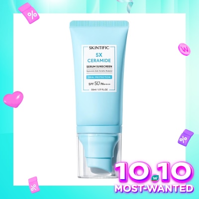 SKINTIFIC Skintific 5X Ceramide Serum Sunscreen SPF50 PA++++ 50g